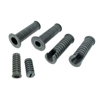 Gummi Set mit 2 Fußrastengummis Kickstarter + Schalthebelgummi + Griffe für MZ ETZ TS ETS ES 125 150 250 301