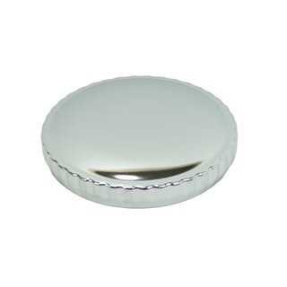 Tankdeckel chrom mit Dichtring 60mm für MZ TS ETZ ETS ES RT NSU Fox Lux Konsul 501 351 LKW Bagger Traktor