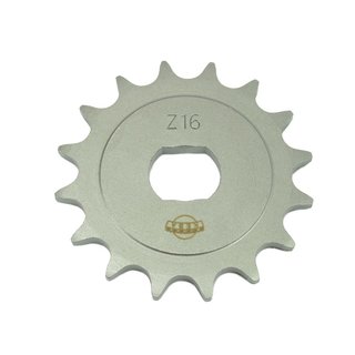 Ritzel 16Z 16 Zähne Simson S51 SR50 S70 KR51/2 Schwalbe SR80 S53 S83 SD50 Albatros vorderes Kettenrad