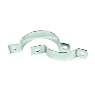 Auspuff Schelle 2-teilig hinten für MZ ETZ TS 125 150  ES 175 ETS 150 chrom