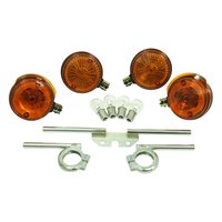 4 Blinker + Halterungen für Simson S51 S50 S70 12V...