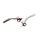 Paar Blinker Befestigung Blinkleuchtenhalter chrom pass f Simson SR50 SR80 vorn 15mm Rohr, eckige Blinker