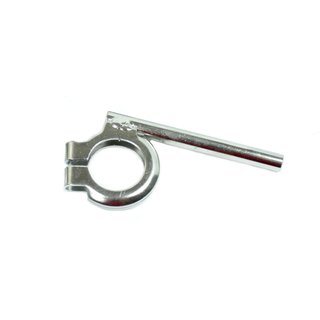 Blinkleuchtenhalter Blinkerträger für Simson S51 S50 S60 S70 verzinkt, vorn Befestigung 10mm, M8 Gewinde, runde Blinker Halter Strebe