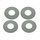 4 Simson Kupplungslamellen Kupplungsscheiben dünn 0,6mm S51 S70 KR51 Schwalbe SR50 S53 S53 SR80 SD50 5 Lamellen Kupplung Tuning