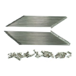 36x Speichen Nippel Edelstahl V2A für Simson KR50 Vollnabe 1 Qualität 175mm M3