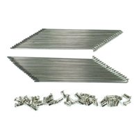 36x Speichen Nippel Edelstahl V2A für Simson KR50...