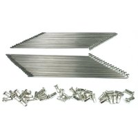 36x Speichen Nippel Edelstahl V2A für Simson KR50...
