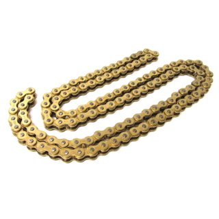 Regina High End Tuning Moped Kette 114 Glieder gold für Simson KR51/1 Schalbe, Duo 4/1 Rollkette Antriebskette