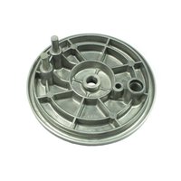 Bremse hinten schwarz Trommelbremse Bremsschild für Simson S51 S50 S53 KR51/2 Schwalbe Ankerplatte ohne Loch Bremslicht