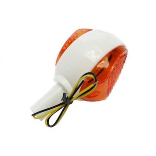 Blinker LED 6V weiß orange mit E-Zeichen für Simson KR51 Schwalbe Star Sperber Habicht MZ ES 150 125 175 Ochsenauge