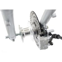 Komplett Umbausatz Scheibenbremse für Simson S51 S50 S70 SR50 SR80 S53 S83 Bremszange inkl Hauptbremszylinder 760mm