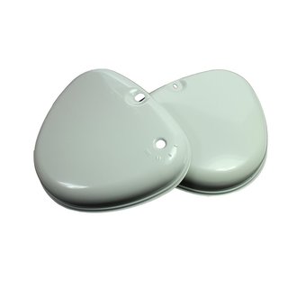 Set Seitendeckel links + rechts grundiert pas. f Simson S51 B C N S50 S70 Metall Straßen Version