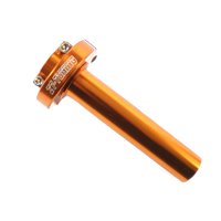 Schnellgasgriff orange mit spezial Gasbowdenzug Bowdenzug Gas für DDR Berliner, Mikuni andere Vergaser Cross Motorcross Tuning Enduro S53 S83 Rennsport
