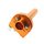 Schnellgasgriff orange mit spezial Gasbowdenzug Bowdenzug Gas für DDR Berliner, Mikuni andere Vergaser Cross Motorcross Tuning Enduro S53 S83 Rennsport
