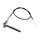 Schnellgasgriff silber mit Gasbowdenzug für DDR Berliner, Mikuni, andere Vergaser Cross Motorcross Tuning Enduro Simson S51, S50, S53 S83 Rennsport