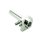 Schnellgasgriff silber mit Gasbowdenzug für DDR Berliner, Mikuni, andere Vergaser Cross Motorcross Tuning Enduro Simson S51, S50, S53 S83 Rennsport