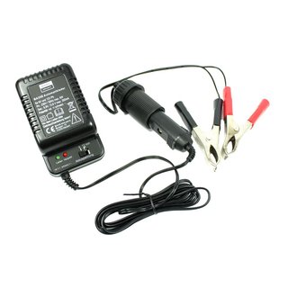 6V + 12V Ladegerät Baas für Simson MZ Battarie, Akku Blei, Gel, Vließ