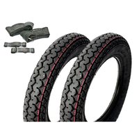 Set 2 Mitas Reifen + Schläuche S-05 3,50-12 64J TT...