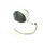 Blinker LED 6V weiß schwarz grau rauch mit E-Zeichen pas. für Simson KR51 Schwalbe Star Sperber Habicht MZ ES 150 125 175 Ochsenauge