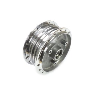 Nabe chrom Optik Radnabe mit Kugellager Lager Rippen für Simson S50 S51 S53 Schwalbe KR51 Spatz Star Sperber Habicht