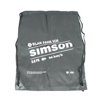 Simson Tasche Bag Schultertasche schwarz Sportbeutel...
