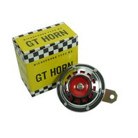 Hupe Signal Horn 6V Chrom Rot für Mz Rt125 Es 175...