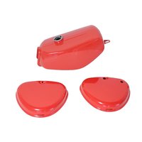 Lackset Tank + Seitendeckel rot für Simson S51 S50...