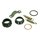 High End Kalottenset Krümmer Auspuff Befestigung Kugelflansch 28 - 32mm für Simson S51 S50 KR51 Schwalbe SR50 SR80 S70 Star Sperber Habicht