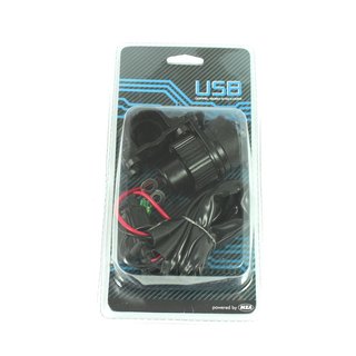 USB Steckdose 2-fach für Simson S51 SR50 KR51 Schwalbe Star S50