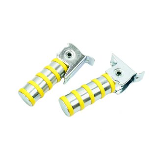 Fußrasten gelb hinten für Simson S51 S50 S70 S53 KR51 Schwalbe Star Sperber Habicht Spatz Tuning Sport