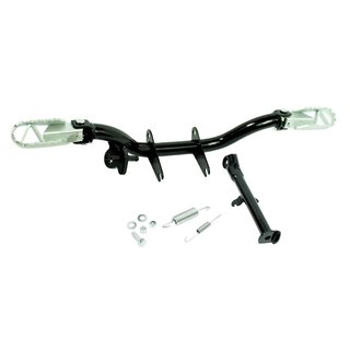 Fußraste inkl. Seitenständer für Simson S51 S50 S60 S53 S70 Fußrastenträger Tuning Sport klappbar Cross