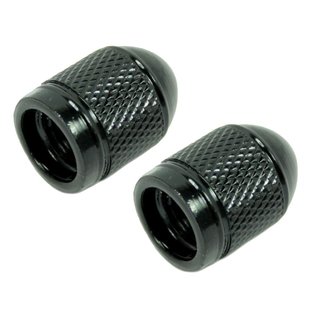 Paar Ventilkappen schwarz Tuning für Simson S51 S50 S70 S53 KR51 Schwalbe Star Sperber Habicht MZ ETZ TS ES 125 150 250 Ventil auch Auto Traktor LKW
