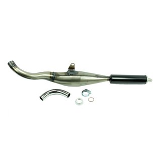 Rennauspuff SP für Simson S51 S50 S70 S53 S83 32mm Tuning mit Blase Sportauspuff Resonanzauspuff