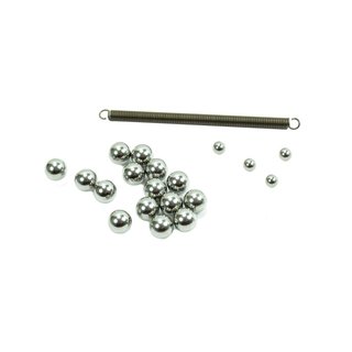 Kugel 4x 4mm + 15x 7mm + Schnurfeder Getriebe M5XX 3-5 Gang für Simson S51 S53 KR51 Schwalbe SR50 Motor 3 4 5 Gang