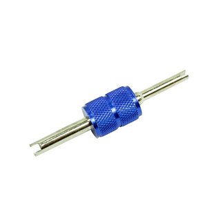 Doppel-Ventilschlüssel blau VG5, VG8 Auto Moped Motorrad LKW Traktor Ventil für Schlauch 10 12 14 16 17 18 19 20 Zoll pas für Simson S51 S50 S70 S53 KR51 Schwalbe Duo Spatz Star Sperber Habicht MZ ETZ TS ES ETS 125 125 250 
