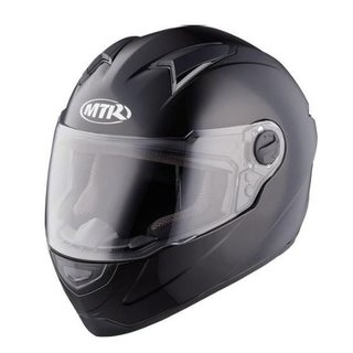 MTR S-5 Integralhelm neural, matt schwarz Motorradhelm