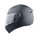 MTR S-5 Integralhelm neural, matt schwarz Motorradhelm