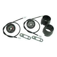 Set 140 km/h Tachometer + Drehzahlmesser 12.000 U/min DZM...