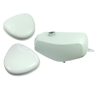 Lackset Tank + Seitendeckel grundiert für Simson S51 S50 S70 (S53, S83) Kraftstoffbehälter