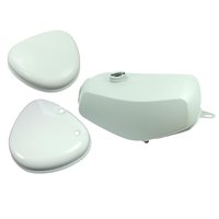 Lackset Tank + Seitendeckel grundiert für Simson S51 S50 S70 (S53, S83) Kraftstoffbehälter