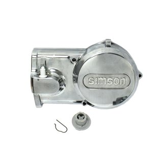 Simson Lichtmaschinendeckel poliert mit Tachoantrieb für 16Z montiert S51 S70 SR50 KR51/2 Schwalbe SD50 LiMa Motor Deckel