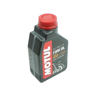 Motul Fork Oil Telegabel SAE 7,5W für MZ SM SX 125 Simson S51 S50 S53 SR50 SR80 MZ ETZ TS ETS 125 150 250 Jawa 175 350 Kawasaki KTM Suzuki Husaberg Husquvarna Yamaha Honda