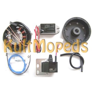 Lichtmaschine, kontaktlose Vape Zündung für Kreidler K80 LK600 + Mustang LK800 12V 100W DC Neu links drehend