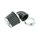 Luftfilter 90° gewinkelt schwarz für Simson S51 S50 S70 Schwalbe Star Sperber Habicht Duo Chrom und viele andere