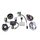 12V 150W Zündung Lichtmaschine BMW R50/2, R50S, R50US, R60/2, R60US, R69S, R69US (Komplettsystem; 20mm Welle)
