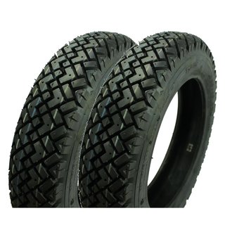 2 Reifen VeeRubber 3,00x10 pas. für Vespa 50 S N Sprinter Racer 90 PK 50 80 125 VRM346