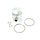 Kolben + Kolbenringe 53,00 Motor Bolzen für MZ TS125 ES125 ETS125 RT125 15er Bolzen 2. Übermaß
