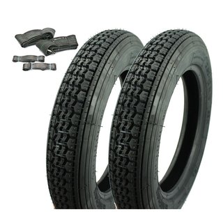 2 Reifen + Schläuche IWL Pitty Troll Berlin Wiesel pas f Simson SR50 Rad SD50 Heidenau K3 3,5x12M