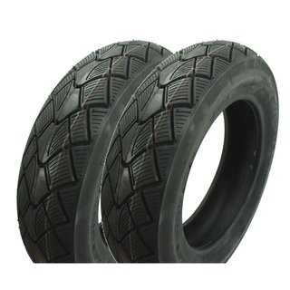 2 Reifen VeeRubber VRM351 3,50x10 TL 59J M+S Allwetterreifen Winterreifen für Piaggio Vespa PX 150 125 200 Honda Dax Peugeot Malaguti Hyosung EMCO Nova R 2000
