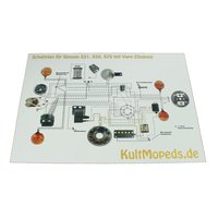 Schaltplan für Simson S51 S50 S70 Vape Zündung...